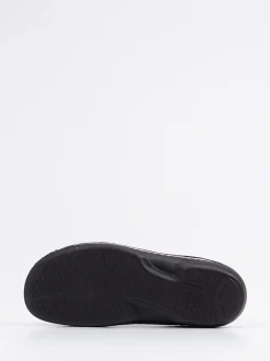 Finn Comfort – Komfort-Pantolette aus Kalbleder Dunkelrot