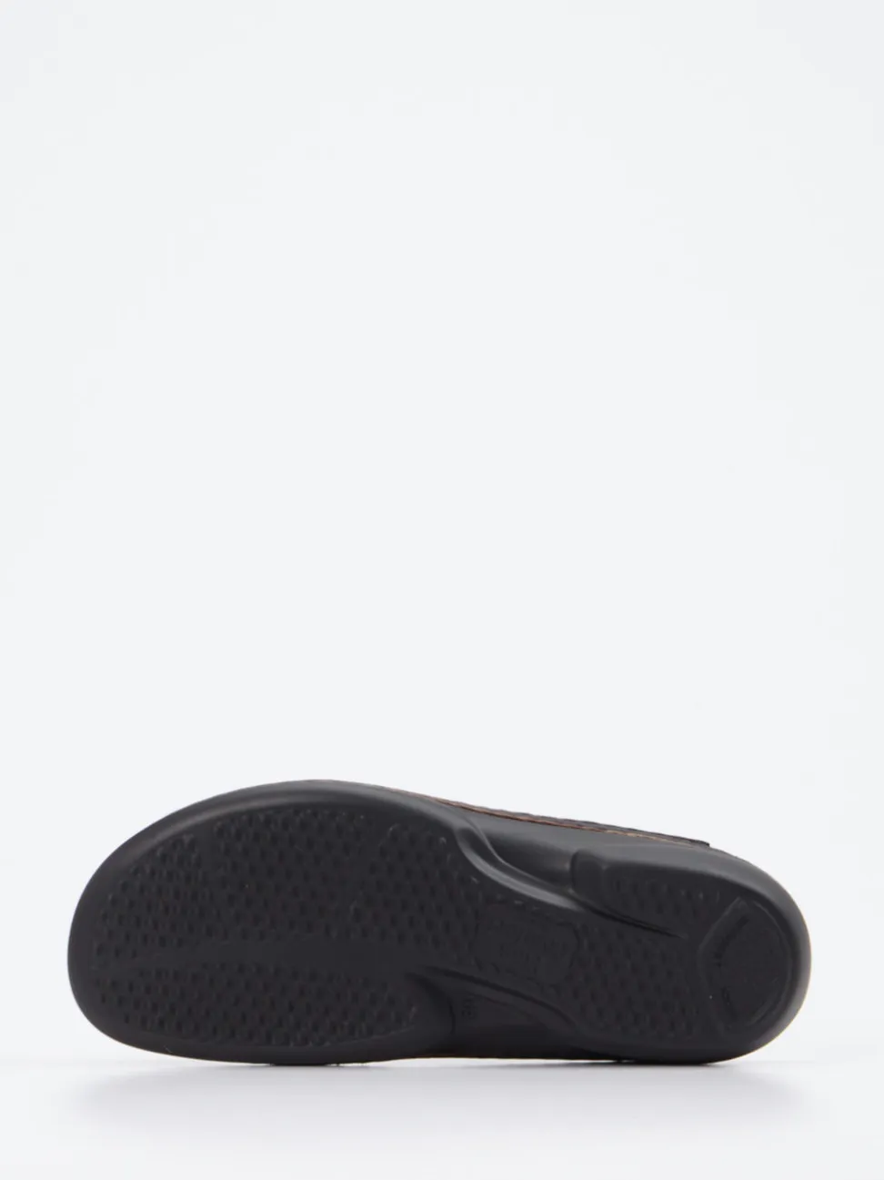 Finn Comfort – Komfort-Pantolette aus Kalbleder bordeauxrot