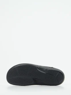 Finn Comfort – Komfort-Pantolette aus geprägtem Leder multicolor