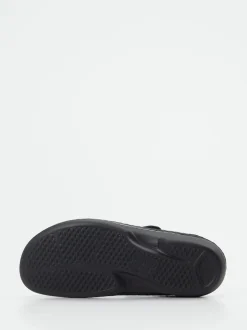 Finn Comfort – Komfort-Pantolette aus Kalbleder Dunkelblau