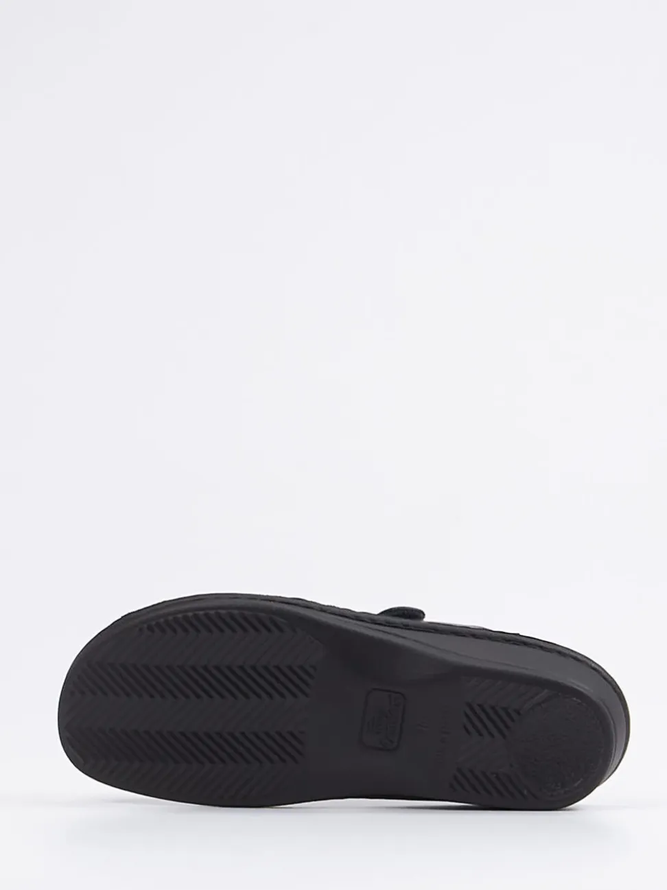 Finn Comfort – Komfort-Pantolette aus Kalbleder dunkelblau