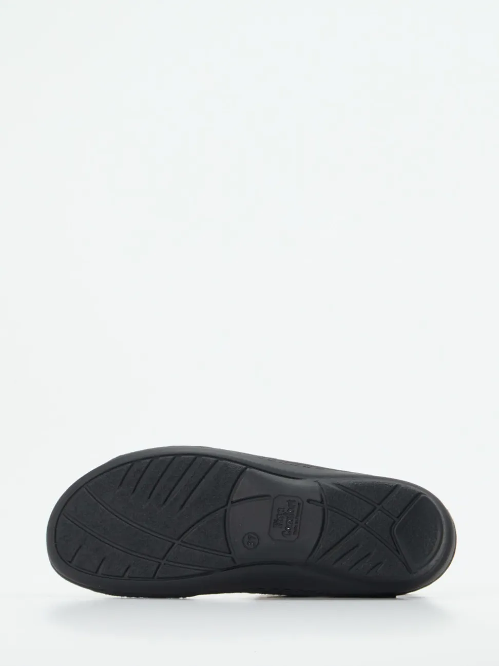 Finn Comfort – Komfortsandalen aus Nubukleder schwarz