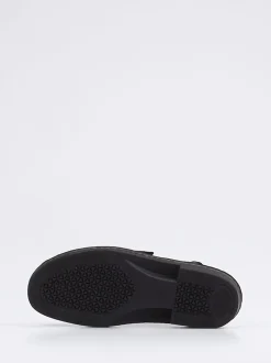 Finn Comfort – Komfortsandale aus Kalbleder schwarz