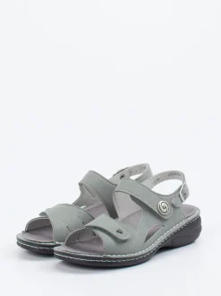 Finn Comfort – Komfortsandalen aus veganem Mikrofaserleder