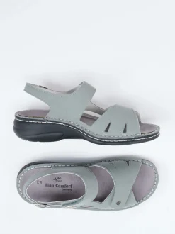Finn Comfort – Komfortsandalen aus veganem Mikrofaserleder