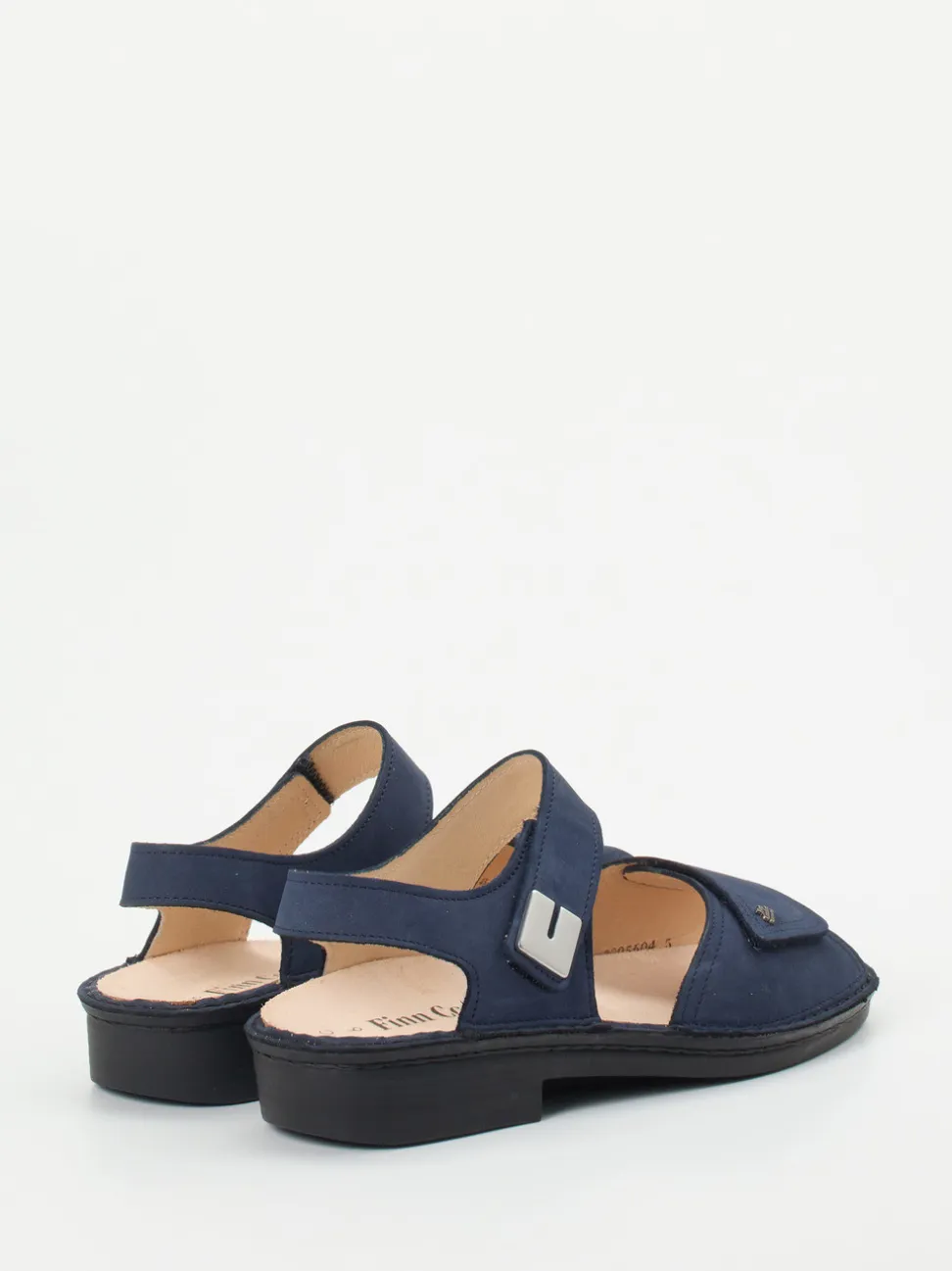 Finn Comfort – Komfortsandalen aus Nubukleder Blau