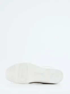 Finn Comfort – Komfort-Schnürschuh aus Nubukleder Beige