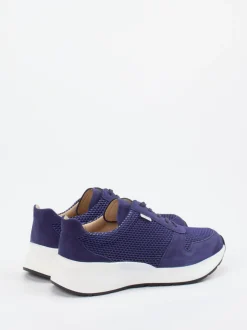 Finn Comfort – Komfort-Sneaker aus Veloursleder und Mesh