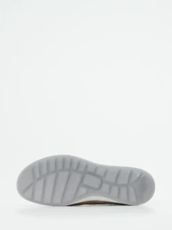 Finn Comfort – Komfort-Sneaker aus Veloursleder beige