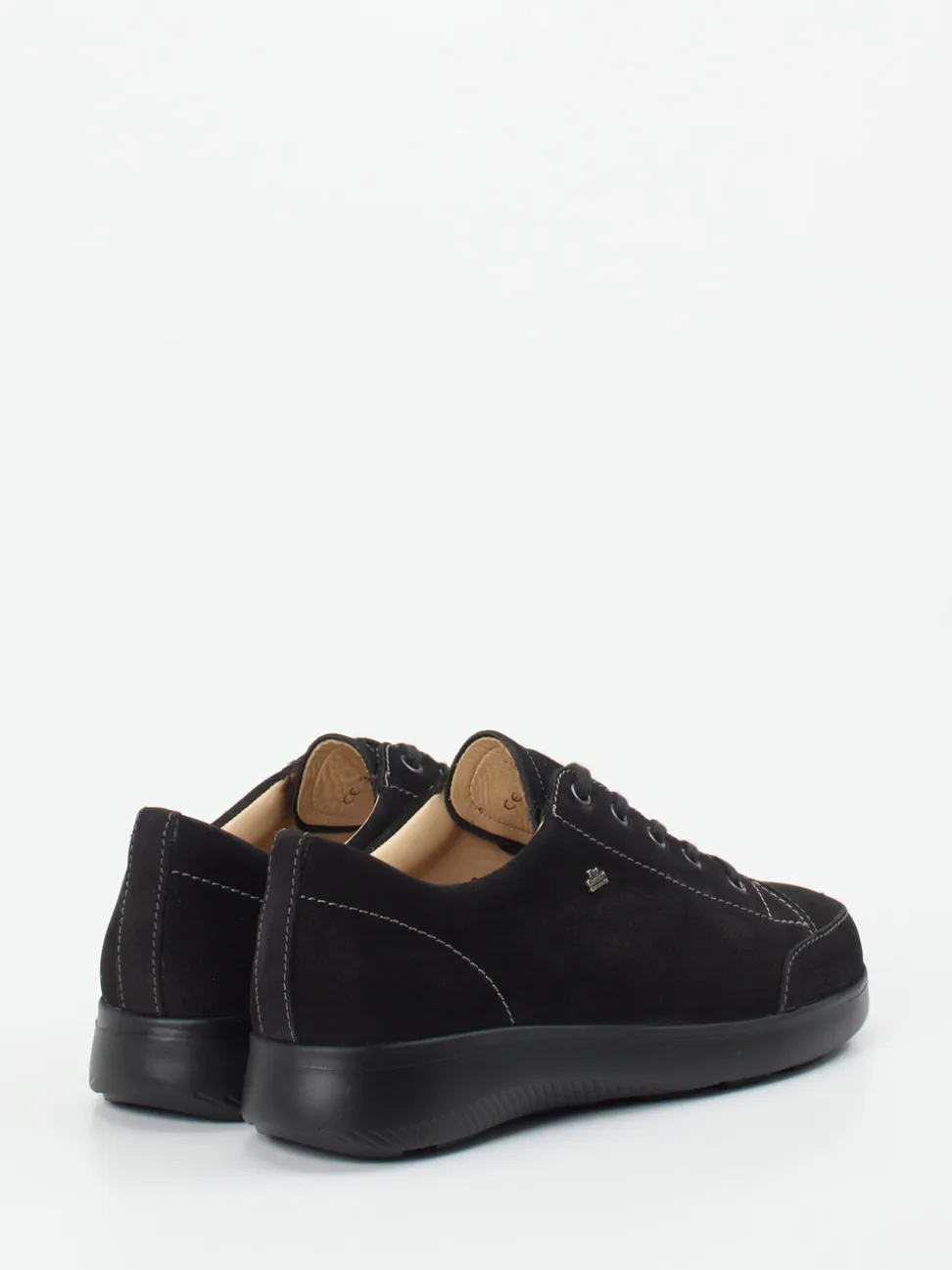 Finn Comfort – Komfort-Sneaker aus Nubukleder schwarz