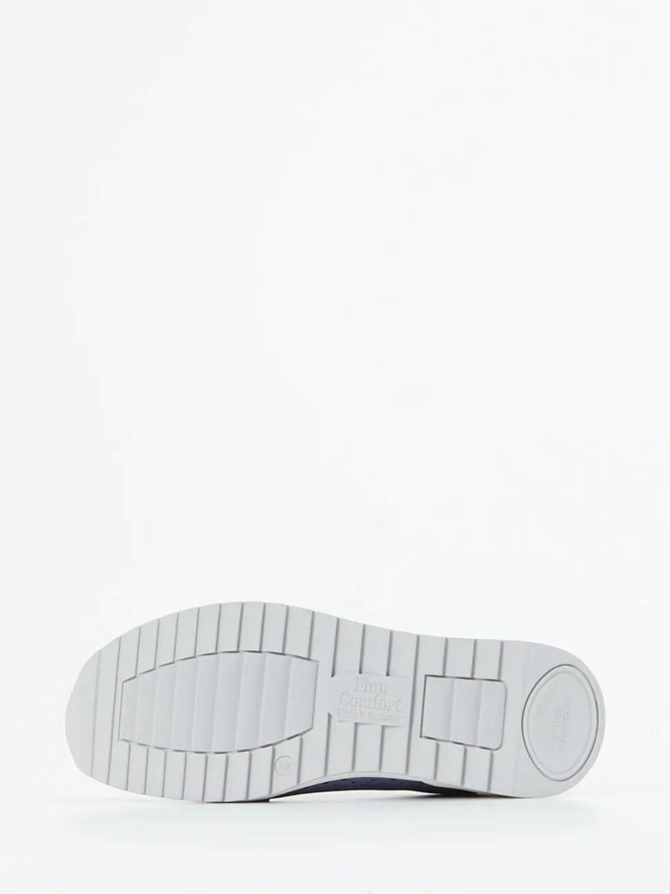 Finn Comfort – Komfort-Sneaker aus Nubukleder jeansblau