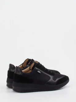 Finn Comfort – Komfort-Sneaker aus Leder schwarz