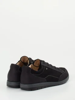 Finn Comfort – Komfort-Sneaker aus Nubukleder schwarz