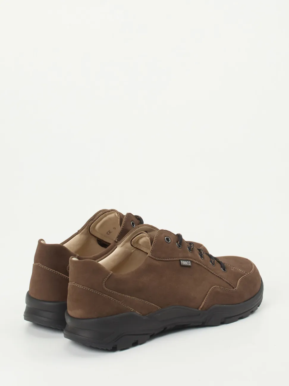 Finn Comfort – Komfort-Sneaker aus Nubukleder braun