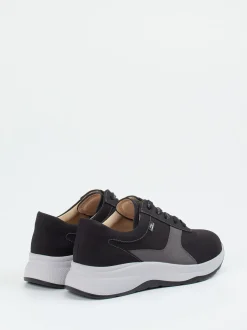 Finn Comfort – Komfort-Sneaker aus Nubukleder schwarz