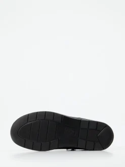 Finn Comfort – Komfort-Sneaker aus Kalbleder schwarz