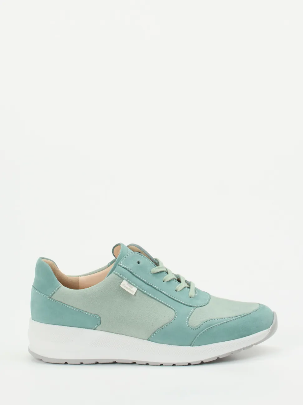 Finn Comfort – Komfort-Sneaker aus Stretch und Veloursleder