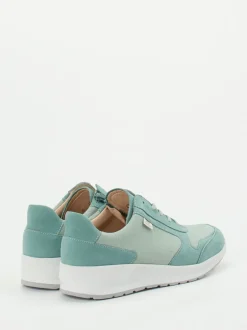 Finn Comfort – Komfort-Sneaker aus Stretch und Veloursleder