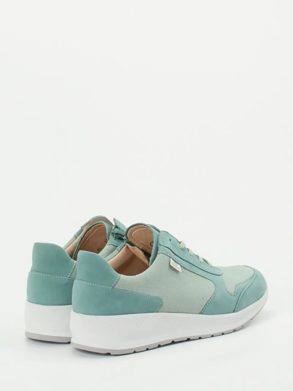 Finn Comfort – Komfort-Sneaker aus Stretch und Veloursleder