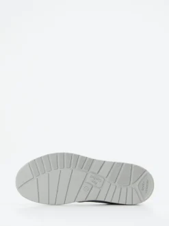 Finn Comfort – Komfort-Sneaker aus Textil und Veloursleder hellblau