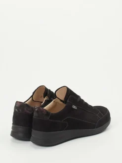 Finn Comfort – Komfort-Sneaker aus Nubukleder Schwarz