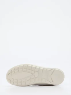 Finn Comfort – Komfort-Sneaker aus Glattleder Offwhite