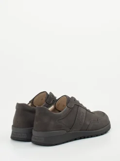 Finn Comfort – Komfort-Sneaker aus Nubukleder anthrazit
