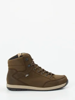 Finn Comfort – Outdoor-Boots aus Fettleder braun