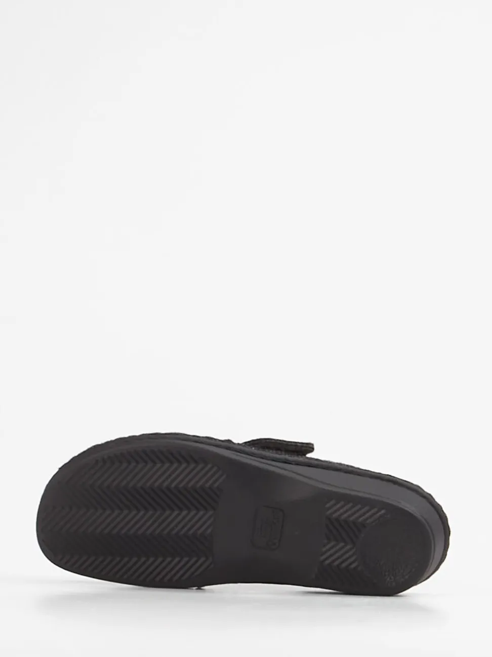 Finn Comfort – Pantoffeln aus Wollfilz in Anthrazit