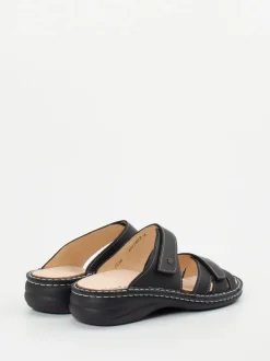Finn Comfort – Pantolette aus Kalbleder schwarz