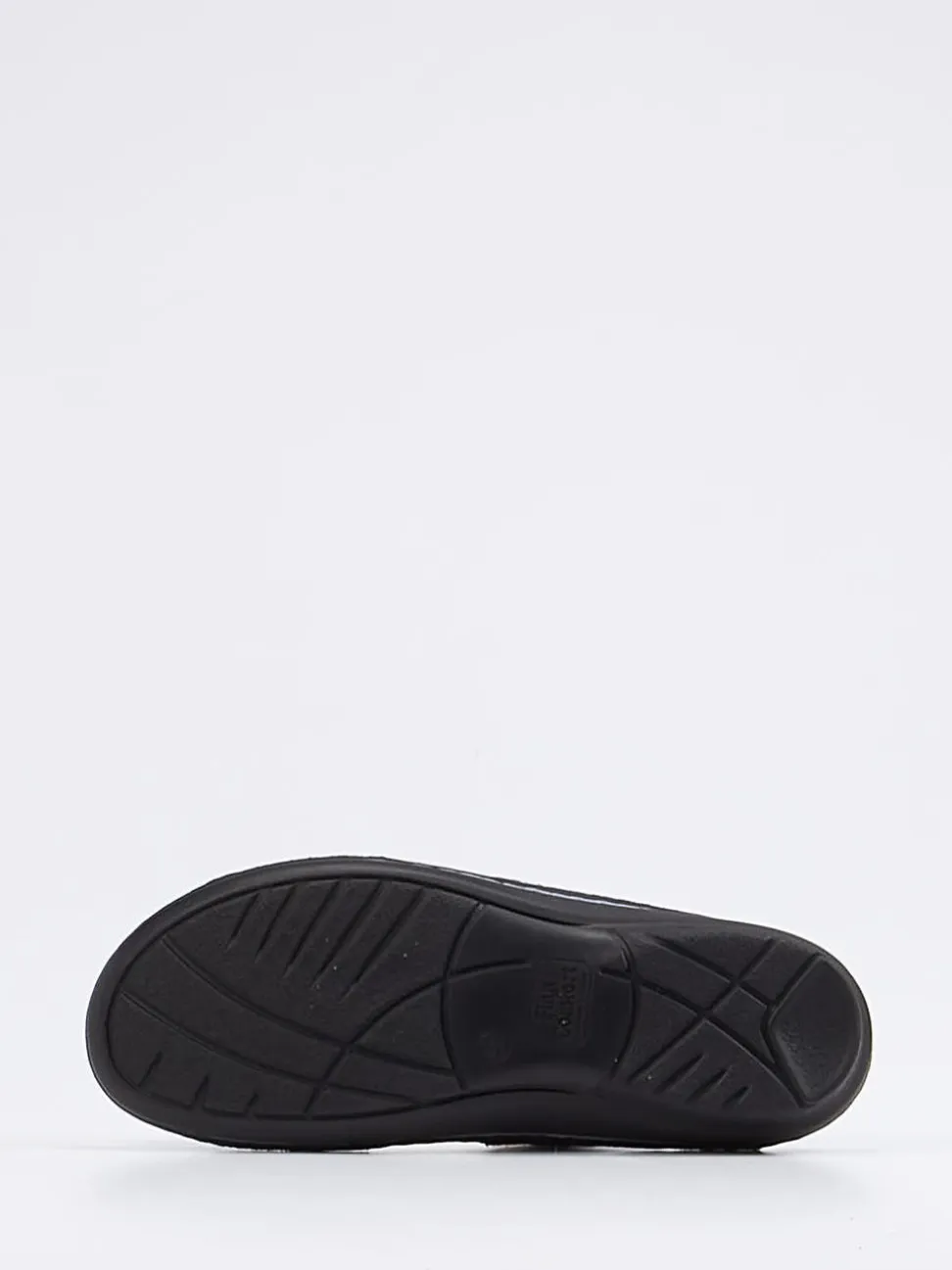 Finn Comfort – Pantolette aus Nubukleder in Blau