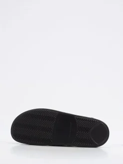 Finn Comfort – Pantolette aus Kalbleder schwarz