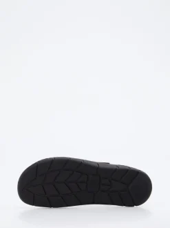 Finn Comfort – Pantolette aus Nubukleder Braun