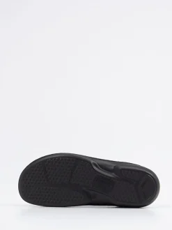 Finn Comfort – Pantolette aus Kalbleder Dunkelblau