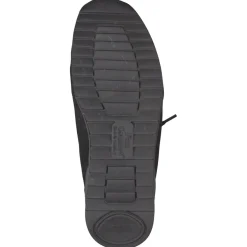 Finn Comfort – Schnürboots aus Nubukleder Schwarz