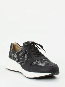 Finn Comfort – Schnürschuh aus Kalbleder Schwarz