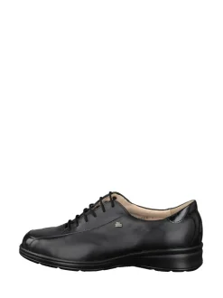 Finn Comfort – Schnürschuh aus Kalbleder schwarz
