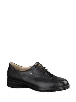 Finn Comfort – Schnürschuh aus Kalbleder schwarz