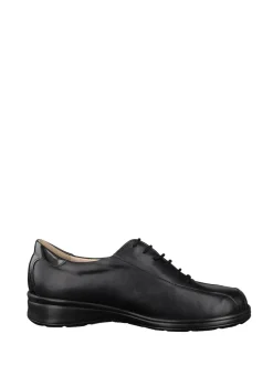 Finn Comfort – Schnürschuh aus Kalbleder schwarz