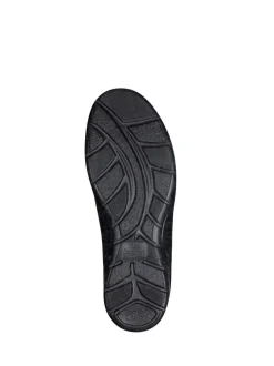 Finn Comfort – Schnürschuh aus Kalbleder schwarz