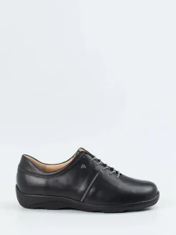 Finn Comfort – Schnürschuh aus Kalbleder schwarz