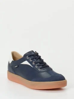 Finn Comfort – Schnürschuh aus Kalbleder Dunkelblau