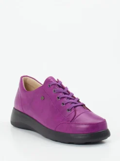 Finn Comfort – Schnürschuh aus Kalbleder Violett