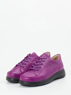 Finn Comfort – Schnürschuh aus Kalbleder Violett