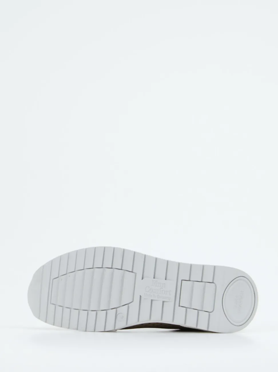Finn Comfort – Schnürschuhe aus Nubukleder in Olivgrün