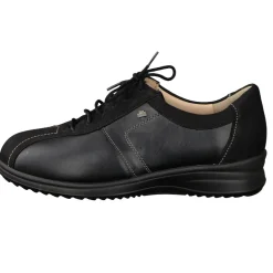 Finn Comfort – Schnürschuhe aus Kalbleder schwarz