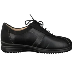 Finn Comfort – Schnürschuhe aus Kalbleder schwarz