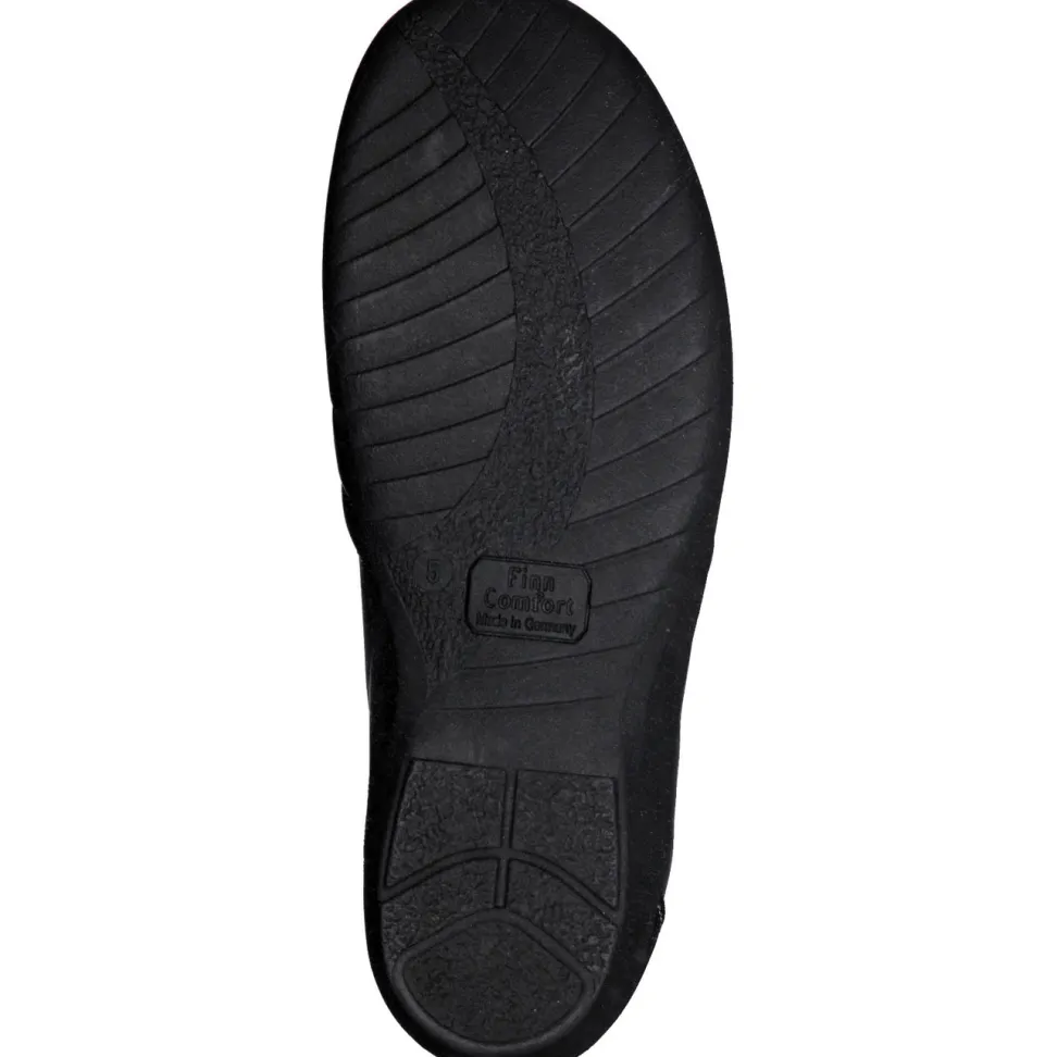 Finn Comfort – Schnürschuhe aus Kalbleder schwarz