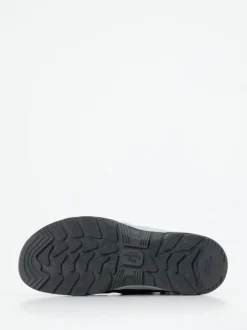 Finn Comfort – Schnürstiefelette aus Nubukleder schwarz