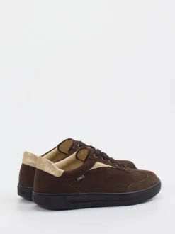 Finn Comfort – Sneaker aus Nubukleder in Braun